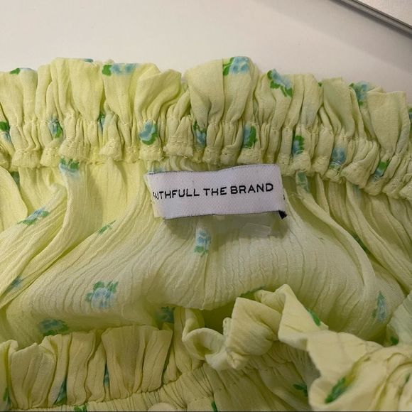 Celebrities favorite Faithful The Brand Gombardy Mini Dress Bisset Floral size 2 - Picture 11 of 13